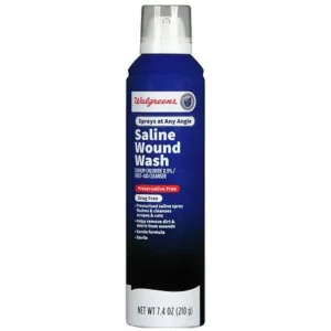 Saline Wound Wash, 7.4 oz