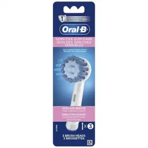 Oral-B Sensitive Gum Care Electric Toothbrush Replacement Brush Heads Extra Soft, 3.0 ea