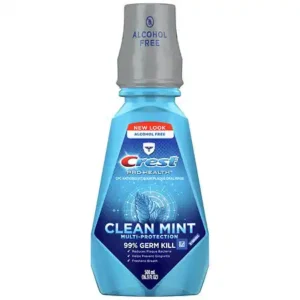 Crest Antigingivitis/Antiplaque Oral Rinse Clean Mint, 16.9 fl oz