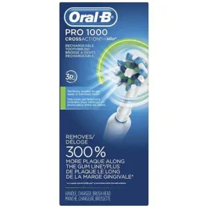 Oral-B Pro 1000 CrossAction Electric Toothbrush, 1.0 set